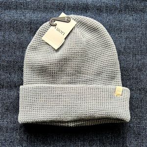 Vuori alpine waffle beanie, color light cloud, unisex, OS